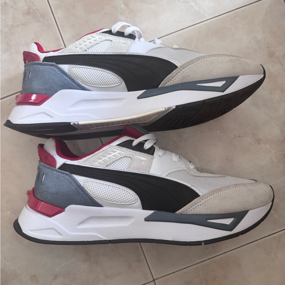 Puma White and Black Classic Sneakers
Like New